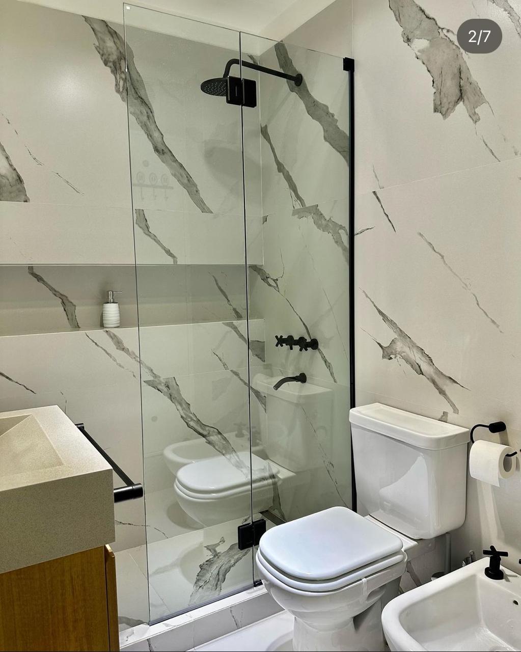 Box de vidrio templado