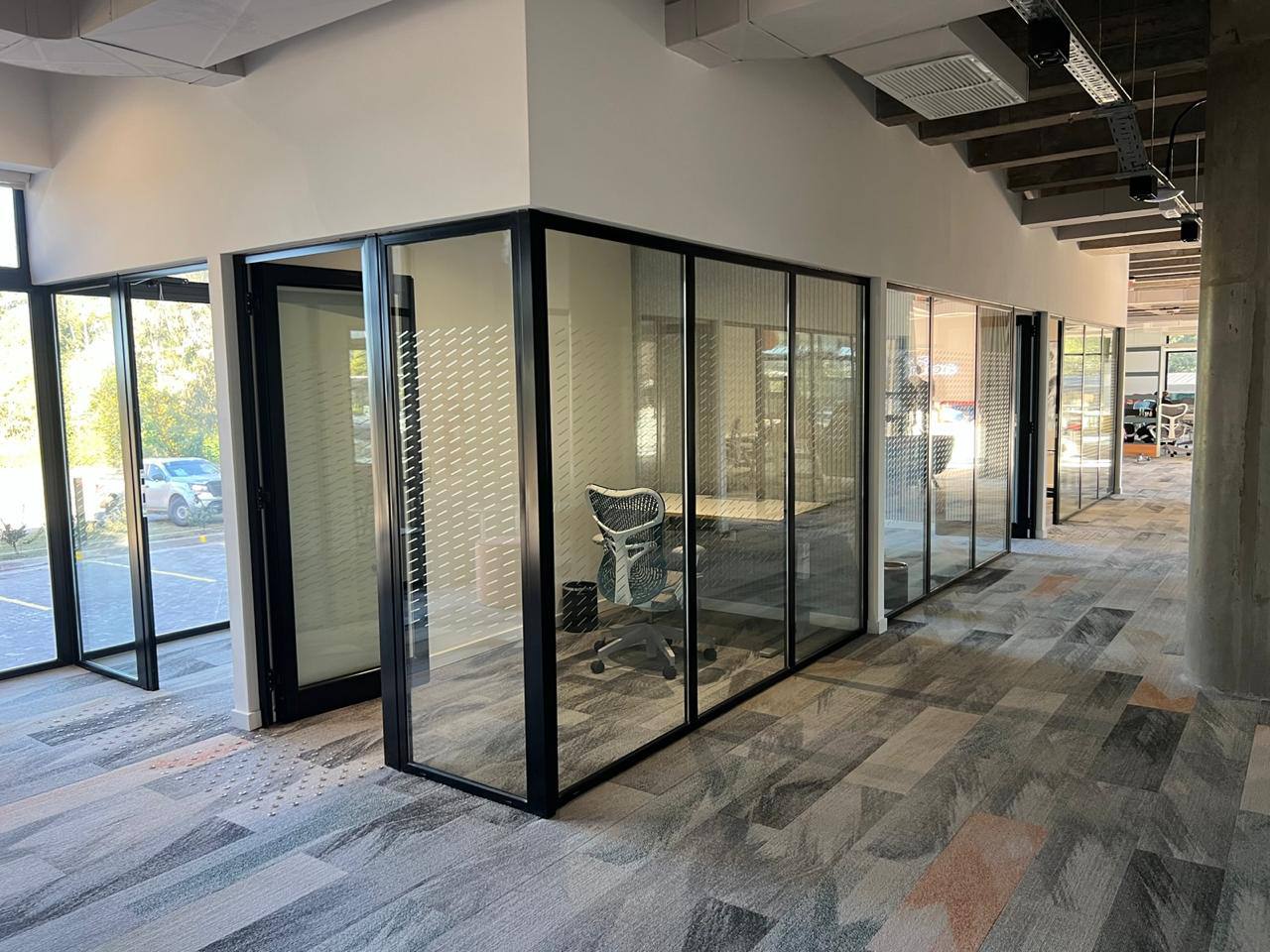 Mamparas de vidrio - Acumag